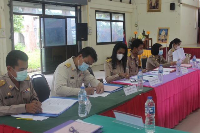 การประชุมสภาเทศบาลตำบลเขาพระครั้งแรก ประจำปี พ.ศ.2564